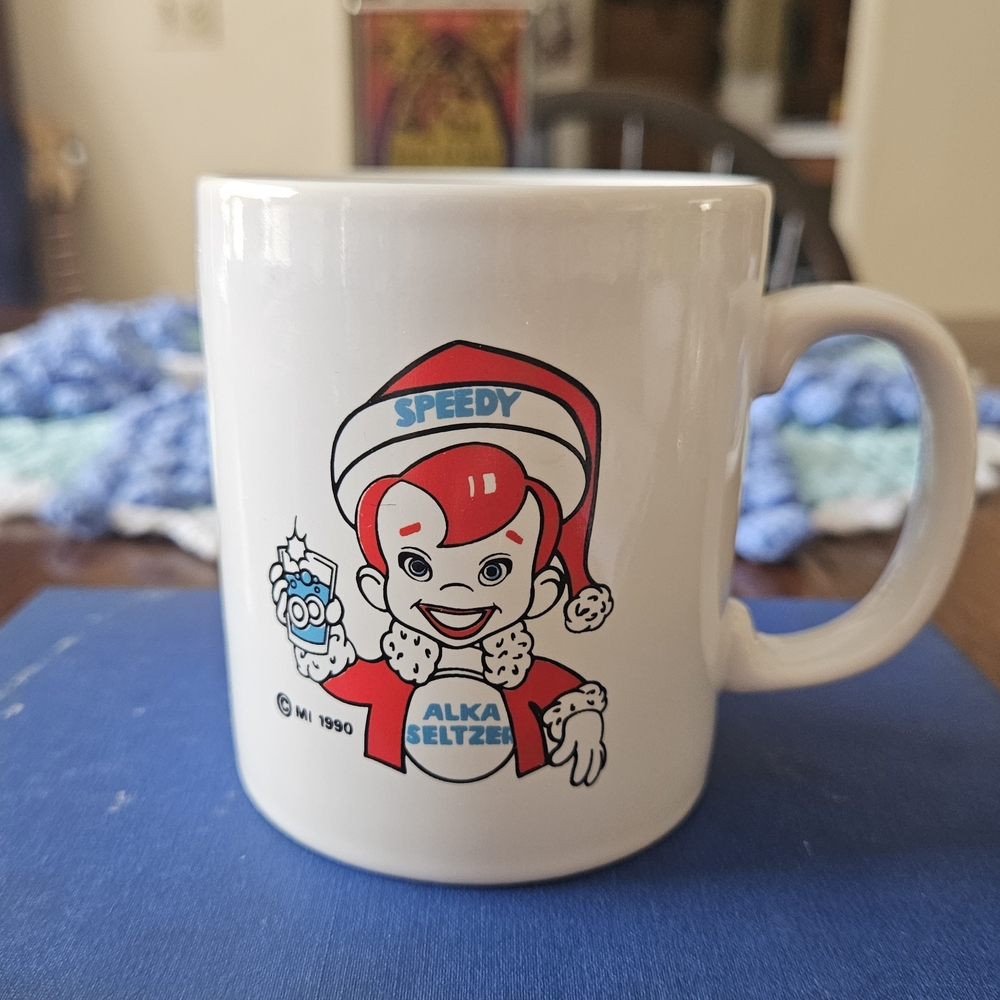Alka Seltzer Speedy Character Mug